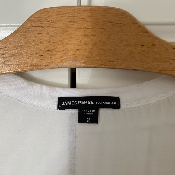 ❤️James Perse Scoop Neck Blouse Medium - Picture 2 of 5